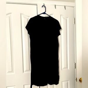 Midi black dress